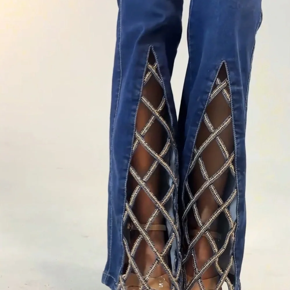 Colombia Jeans with Rhinestone Design - Picture 5 of 5